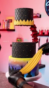 How to make fondant drapes! Drapes are an easy way to add an elegant touch to any cake and not hard to make at all. #cakedecorating #wetheculture #cakeart | The Sweet Impact