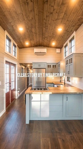 The beautiful Clerestory by Timbercraft! #timbercrafted | Timbercraft Tiny Homes