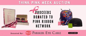 Don't miss these limited items! Parker Eye Care, PLLC has graciously donated a Vera Bradley Cosmetic Bag, a Vera Bradley Lunch Bag, and a pair of their limited edition Vera Bradley Breast Cancer Awareness sunglasses to be auctioned off during Think Pink Week 2023. Auctions end Friday, October 27th at 4:00 PM. Proceeds will benefit Pink Ribbon Network . BID NOW//cadiz.bigdealsmedia.net/category/4897/think-pink-week-auctions | WHVO | Facebook