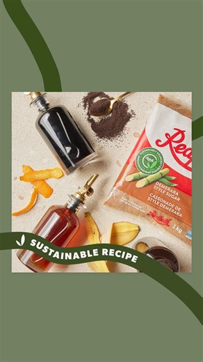 Not only are simple syrups useful for all kinds of recipes, from baking to cocktails, they're also great for using up kitchen scraps. Follow our recipe to make Orange, Banana, and Coffee Simple Syrups in minutes. What a sweet way to live sustainably! ✅ Recipe: https://bit.ly/4cmFcfA | Redpath Sugar