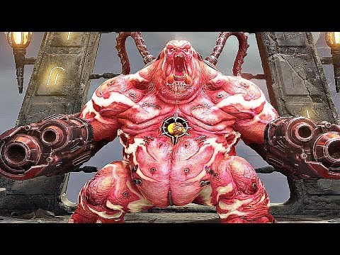 DOOM ETERNAL - Playing As Mancubus VS Doomguy (Battlemode Multiplayer)