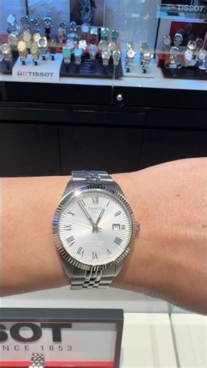 Tissot Ballade Powermatic 80 COSC 39mm Silver dial.. #watch #tissot #tissotballadecosc #powermatic80