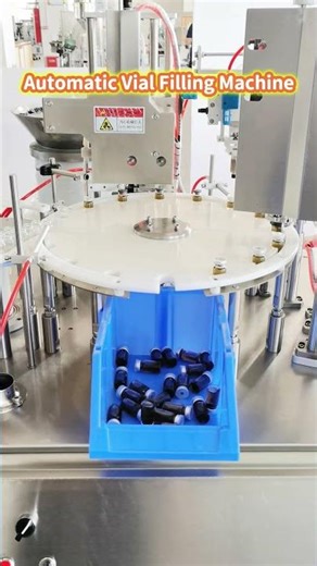 Automatic Vial Filling Machine - Pharmaceutical Industry #pharma #vial #pharmaceuticalindustry