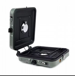Double folding portable gas stove camping  | eBay UK
