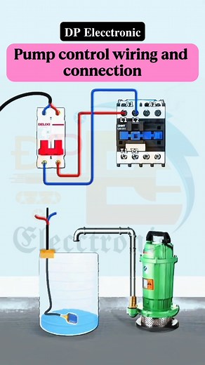 Pump control wiring and connection.... #DPElecctronic #Electrical #Elecctronic #fblifestyle #instagramreels #InteriorDesign #ElectricalWork #DPElecctronicfollow | 𝐃𝐏 𝐄𝐥𝐞𝐜𝐜𝐭𝐫𝐨𝐧𝐢𝐜