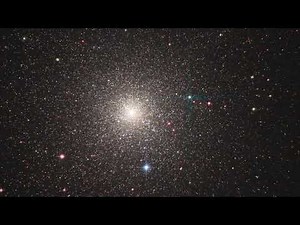 Flight to Dwarf Galaxy Bedin 1 | Hubble FriendsofNASA.org: This computer animation, using real astronomical data from the NASA/European Space Agency Hubble Space Telescopes and from ground-based telescopes, allows us to fly through the globular cluster NGC 6752 and shows the newly discovered dwarf galaxy Bedin 1 behind it. The galaxy, about 30 million light-years away, is classified as a dwarf spheroidal galaxy and has been nicknamed Bedin 1, after the principal investigator. Credit: European Sp