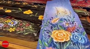27K views · 149 shares | ART TRIUMPHS ALL LIMITATIONS Rinchen gives joyous expressions to traditional art. From woodwork to painting the canvas, Rinchen shows all round artistic creativity. #Art #Creativity #Craft #Painting #sikkim #सिक्किम | Sikkim.com | Facebook