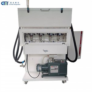 [Hot Item] AC Gas Charging Machine AC Refill Machine with Siemens Smart PLC