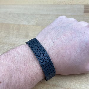 3D Printed Personalized Bracelet for Men and Women – Unique Piece of Jewelry – Gift Idea for Girlfriend or Bridesmaid - Etsy