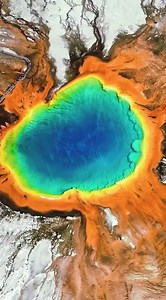 3.1K views · 130 reactions | Grand Prismatic Spring is the most #beautiful and dangerous hot spring in the #world | Weird World | Facebook