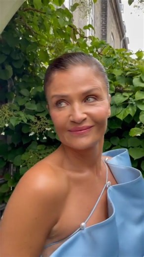 Helena Christensen makes a surprise runway appearance at Copenhagen Fashion Week. | British Vogue