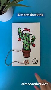 1.9K views · 50 reactions | DIY “Christmas cactus” interactive card....