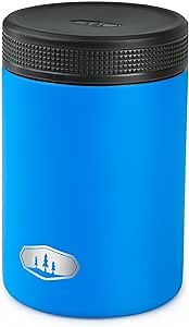 GSI Outdoors Glacier Stainless Food Container I 12 oz Double Wall, Vacuum Insulated, Thermal Container for Hot Food