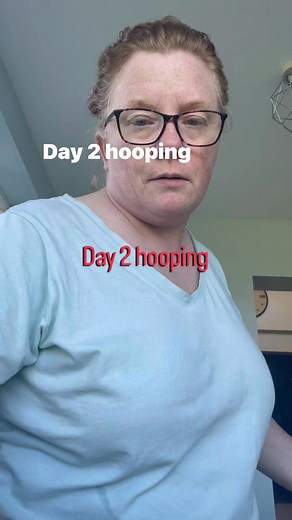 Day 2 hooping getting a better rhythm I think #exercise #morningroutine #weightloss #healthylifestyle | Annmarie Deans