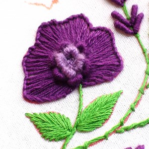 2.1K views · 117 reactions | #embroiderylovers #embroideryday | Hand Embroidery Designs | Facebook