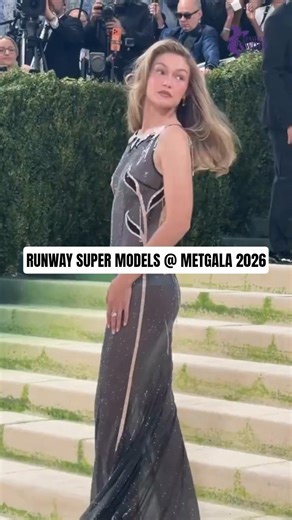 Super models at Metgala 2026 #supermodel #model #fashion #runway #bellahadid #metgala