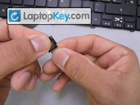 Repair Keyboard Key on Acer Aspire 5810 5536 5538 7736 5542 | Fix Laptop Installation Replace