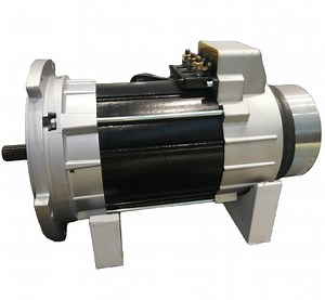 [Hot Item] EV Motor 72V 7500W AC Motor 24 Splines with Rear for Sightseeing Bus Truck