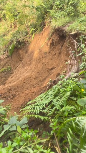 Landslides are caused by disturbances in the natural stability of a slope. They can accompany heavy rains or follow droughts, earthquakes, or volcanic eruptions. Mudslides develop when water rapidly accumulates in the ground and results in a surge of water-saturated rock, earth, and debris. 🥸 | Ramil Padua Ranillo