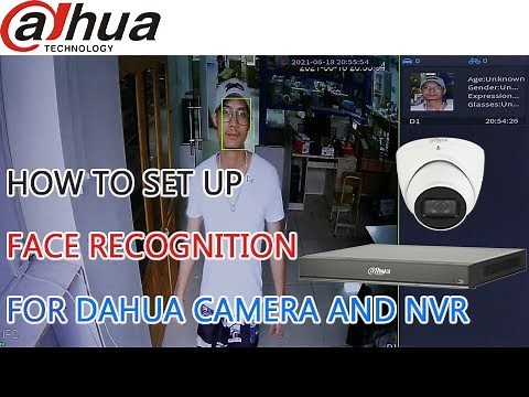 How does Dahua camera and Dahua NVR complete face detection and face recognition operations