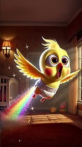 مغامرات ببغاء قوس قزح 🎉✨! جليتر وضحكات بلا حدود 💖 #ببغاء #مغامرة #ضحك