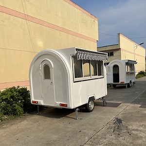 [Hot Item] Factory Supply Customized Mobile Restaurant Food Cart Van