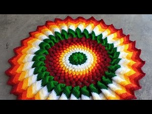 Crochet table Runner tutorial / Crochet Thalposh /Doily/crosia Rumal/Centerpiece Doily /very easy