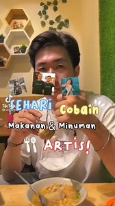 948K views · 10K reactions | SEHARI COBAIN MAKANAN & MINUMAN ARTIS WITH VELIA! | Velia | Facebook
