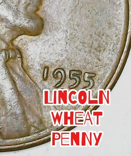 1955 Lincoln Wheat Cent : Doubled-Die ObverseBronze Composite Penny,#usacoins #coin #lincolncent | Dinero, "Todo Colección: Pines, Coins & Fraternal Memorabilia"