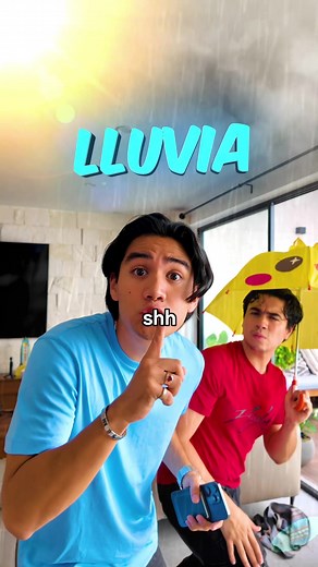Hay lluvia dentro de mi casa #humor #lluvia #parati #fyp | funny humor videos