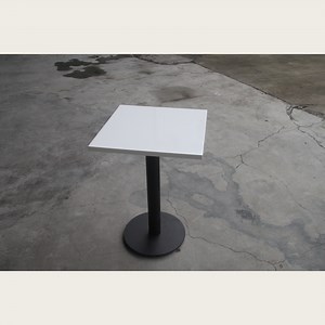 [Hot Item] Premium Round Cafe Dining Table Set with Durable Solid Surface