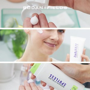 Try our breakthrough teen acne solution that clears & prevents breakouts in just 2 steps, 2x a day. 💜 | Rodan Fields