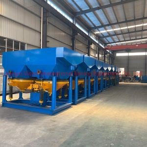 [Hot Item] Alluvial Gold Diamond Manganese Barite Tin Coal Mineral Gravity Separation Jigger Jig Separator Duplex Sawtooth Wave Jig Machine