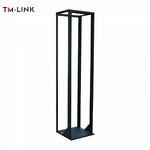 [Hot Item] 19-Inch 4 Post Steel Open Frame Network Rack