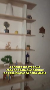 Andrea mostra sua casa de praia que ganhou Do Carlinhos e da Dona Maria ♥️ | Portal CarLu