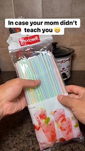 9.1K views · 18 reactions | Straws life hack #kitchenhacks #momlife #lifehack #momhacks #diy #lifehacks #kitchenhacks #useful #diy | Teo-Fatherhood | Facebook