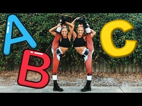 ABC GYMNASTICS Challenge! | The Rybka Twins