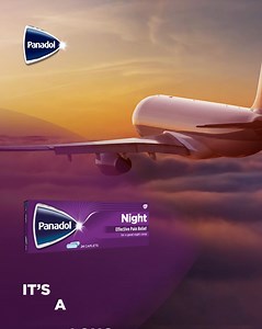 Headache keeping you from sleeping on your flight? Pack a Panadol Night for effective pain relief resulting in a restful flight's sleep. | Panadol