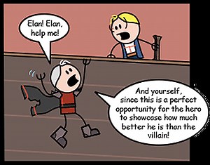 Save the Villain - TV Tropes