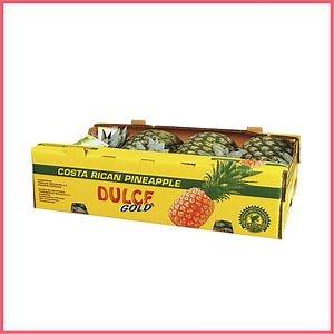 [Hot Item] Whole OEM Factory Custom Printed Paper Pineapple Corrugated Tray