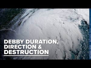 Debby Update: Duration, Direction & Devastation