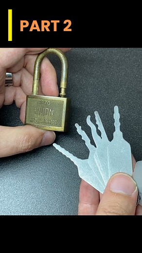 Union 3270 Padlock Picked and Jiggled part 2 #lockpickingtools #locksport #security #military #locksmith #fbreels #fbviralreels | Lock Picking V