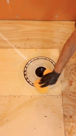 Schluter Shower Drain Installation Part 2 - #diy #plumbing #shorts #showerremodel-001 #howto #PlumbingLife #PlumbingTips #PlumbingSolutions #PlumbingRepair #PlumbingService #PlumbingProblems #PlumbingHacks #EmergencyPlumbing #PlumbingExpert #PlumbingDIY | Melissa J. Frawley