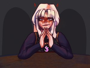 Harumi and Lloyd Crystalized Fanart