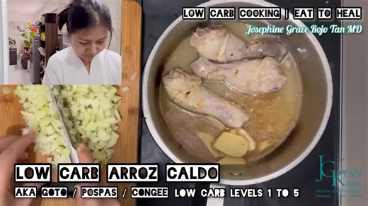 #LowCarb Goto_Arroz_CaIdo_Pospas_Congee _ Healing Soup | Engr. Andrew Ke C. Rojo