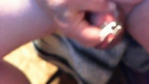 stuffing my 12 mm jeweled plug.