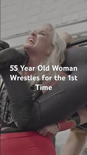 55 Year Old Woman Wrestles for 1st Time #wrestling #indiewrestling #movie #indiemovie #wwe #aew #tna