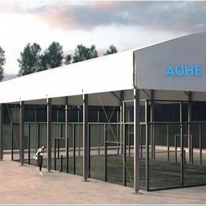 [Hot Item] Padel Cover Court Padel Tennis Court Ceiling Cover Roof
