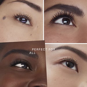 Meet Rare Beauty's Perfect Strokes Volumizing Mascara. ✨Lifts, lengthens, curls, & volumizes ✨Weightless & easy to build | SEPHORA