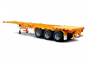 [Hot Item] Multi-Purpose 3-Axle Container Trailer Chassis for Light Truck
